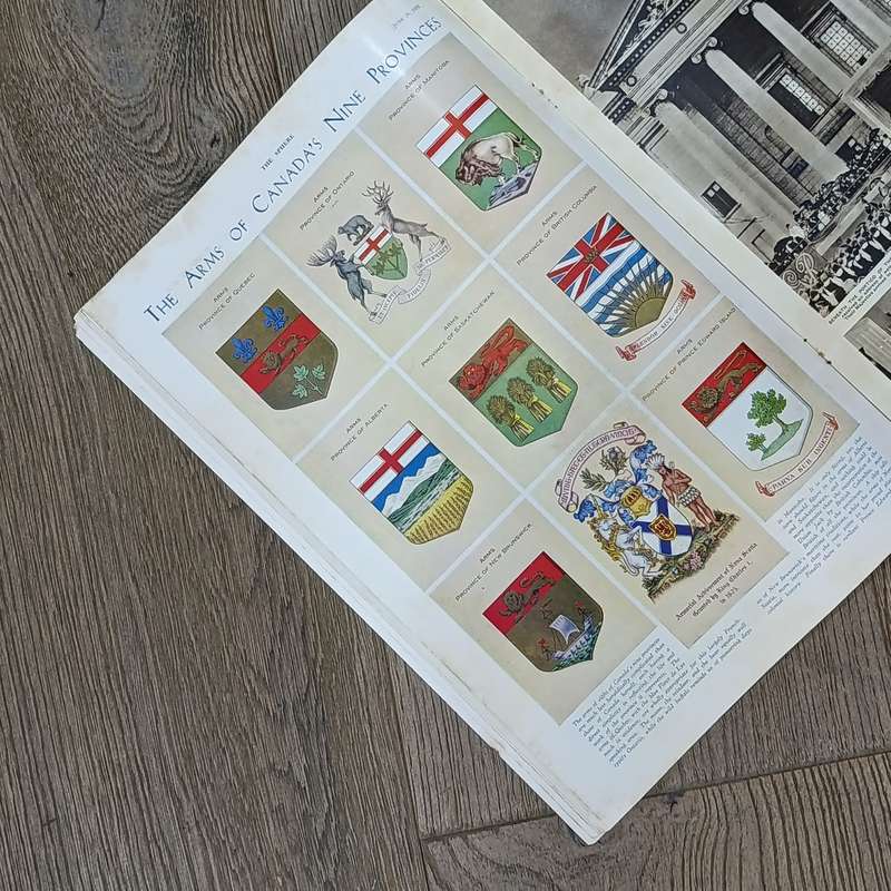 The Sphere - Canadian Number - The Royal tour in Canada and USA - June 24, 1939 magazine