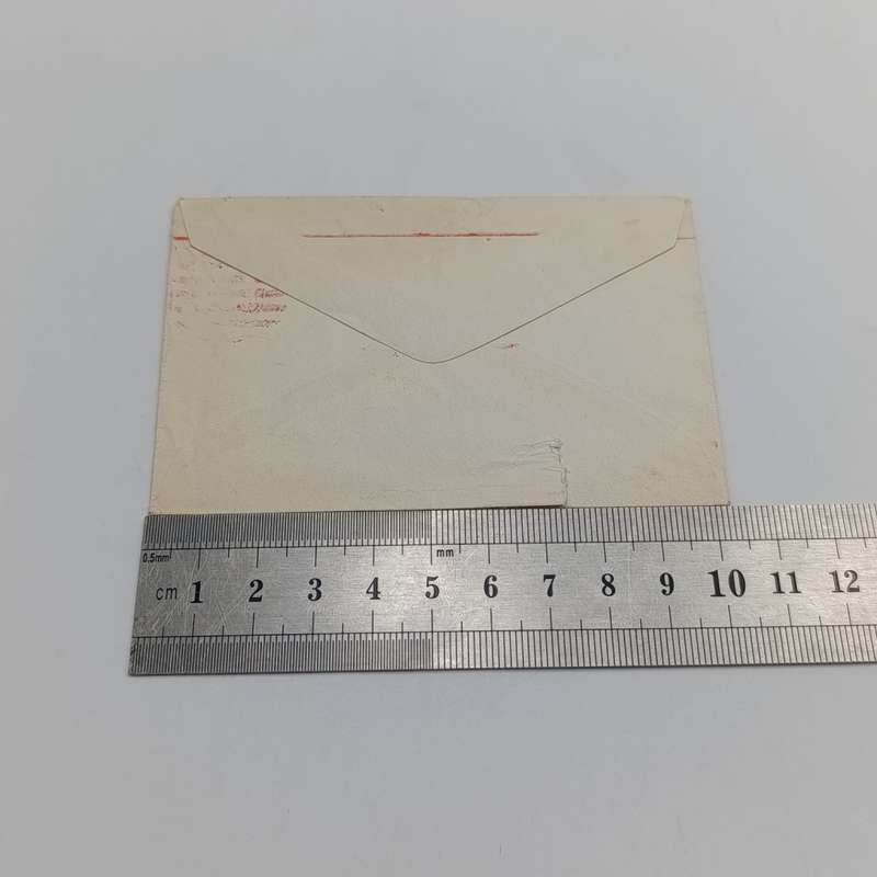 Small envelope with RSA 1 stamp cancelled Kuruman 1970 in red ink and Jagersfontein in black ink