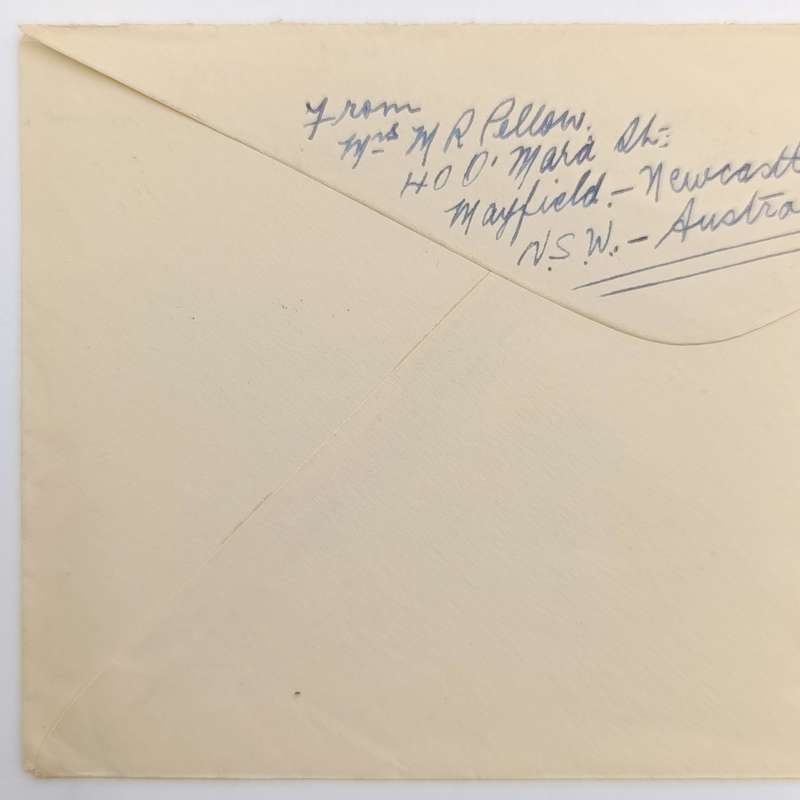 Australian Antarctic Air Mail cover to South Africa with Australian Antarctic stamps
