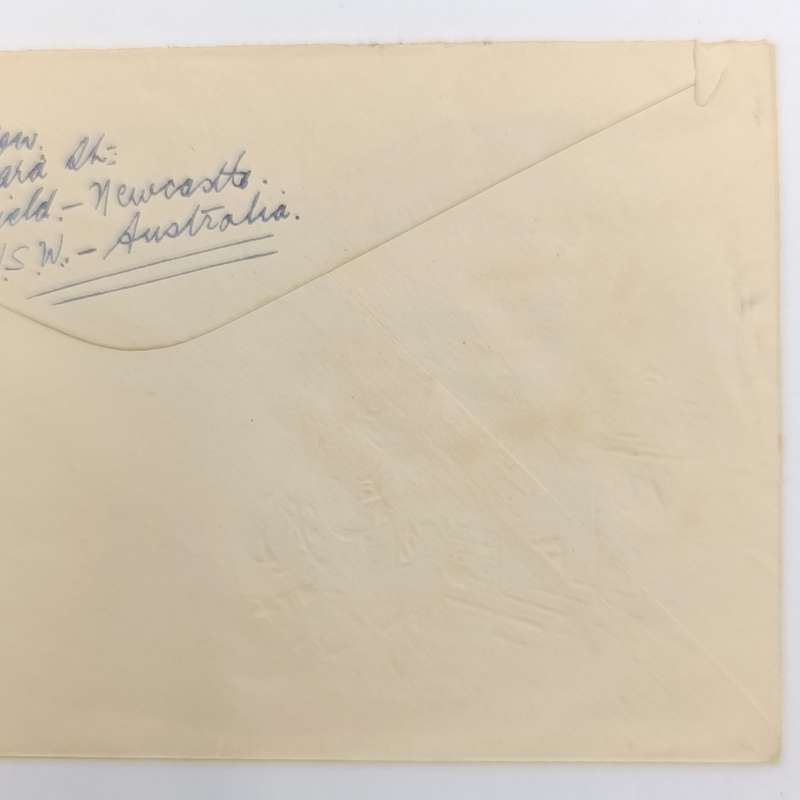 Australian Antarctic Air Mail cover to South Africa with Australian Antarctic stamps