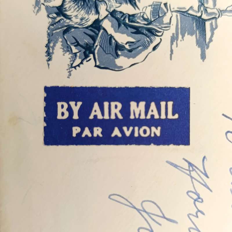 Australian Antarctic Air Mail cover to South Africa with Australian Antarctic stamps