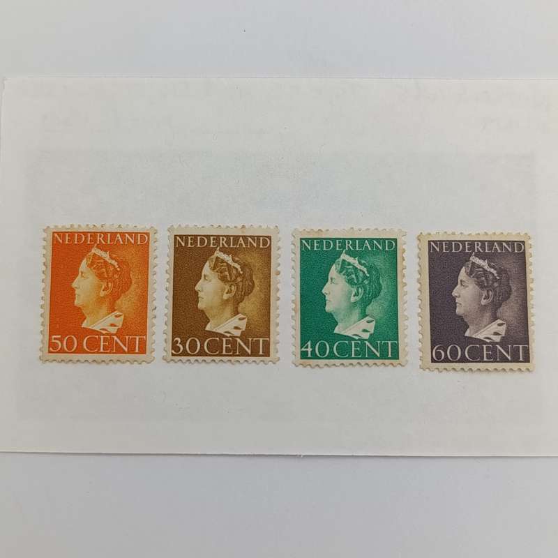 Netherlands Type 94 no's 514,515,515a,515b Mint stamps