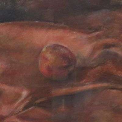 Anne Collins still life painting - Frame size: 58cm x 44.5cm - Art size: 45cm x 31.5cm