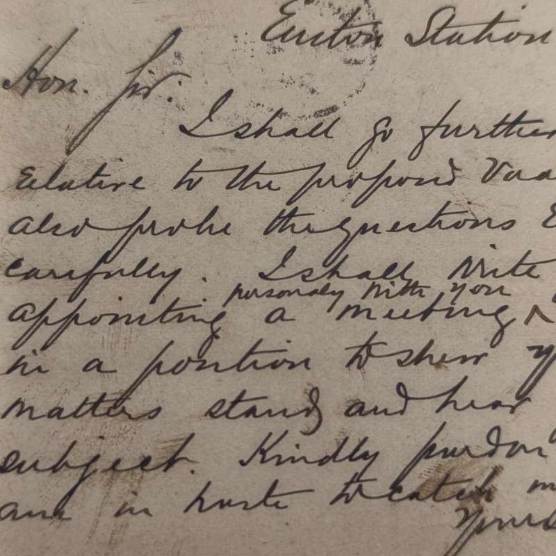 1884 Preprinted postcard cancelled in London