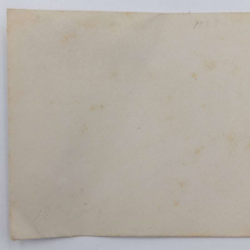 India Postage preprinted envelope - One Anna Late 1800's