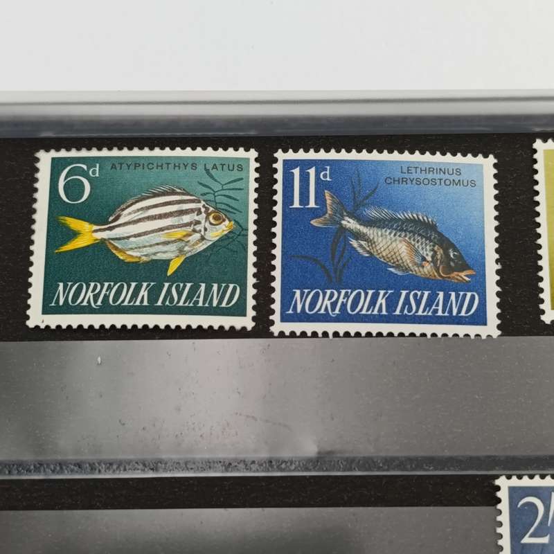 Set of 5 Norfolk Island stamps SG43 to SG48 - no SG46
