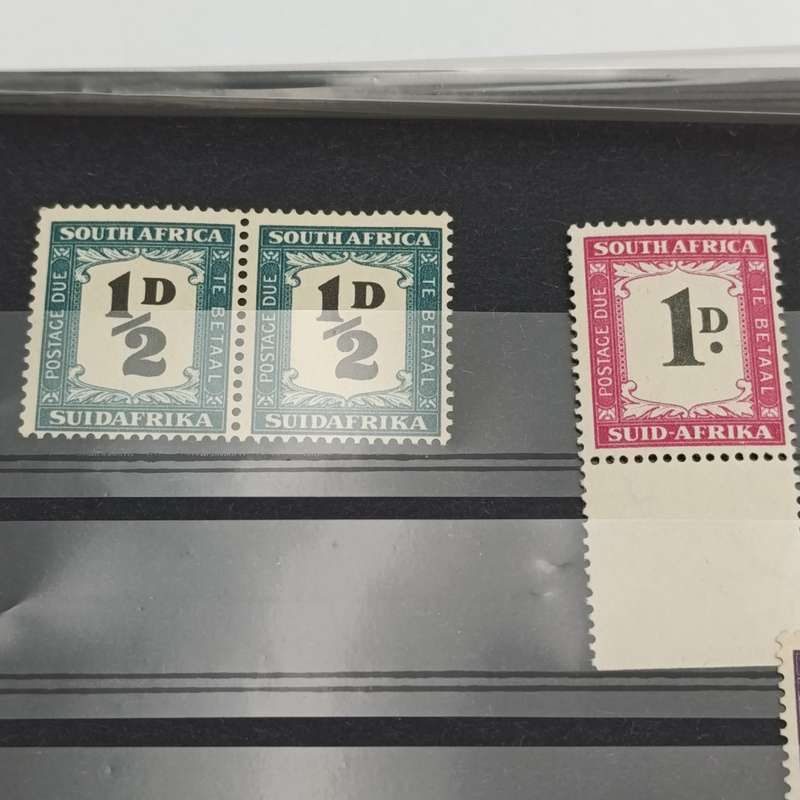 South Africa postage due SACC 33-37 hinged mint set (light hinges)