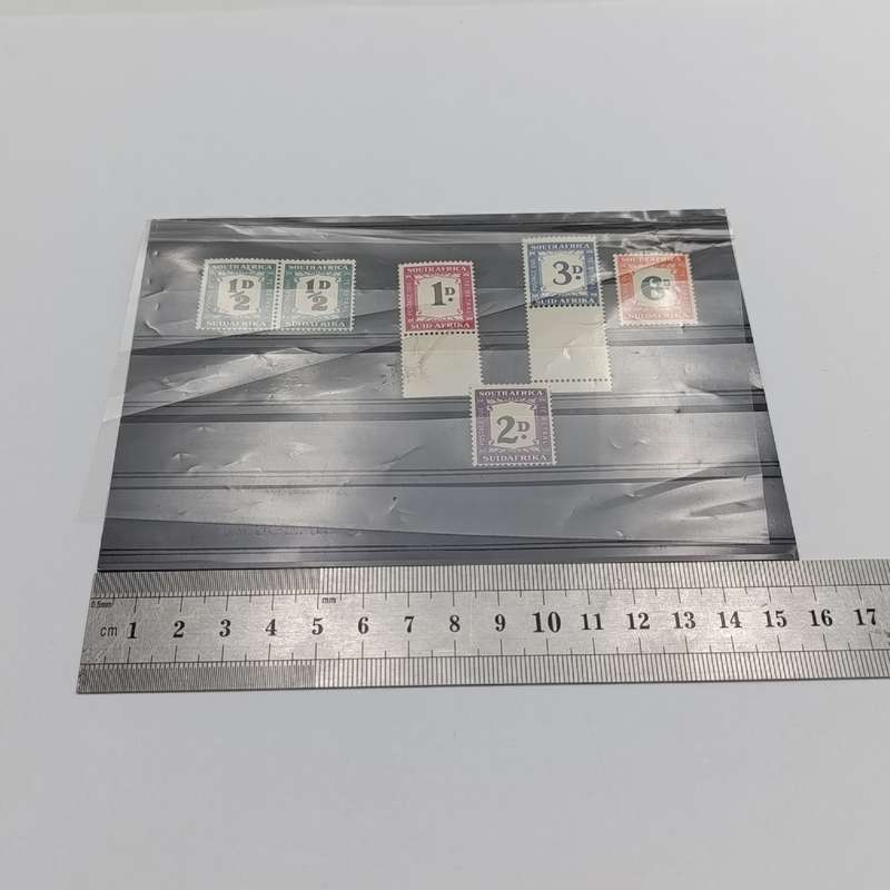 South Africa postage due SACC 33-37 hinged mint set (light hinges)