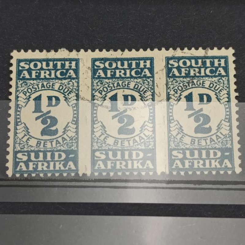 South Africa Postage dues SACC 29-32 used blocks of 3