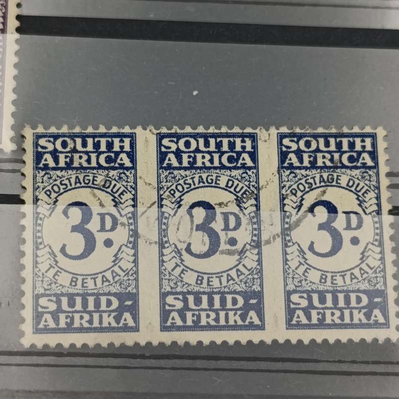 South Africa Postage dues SACC 29-32 used blocks of 3