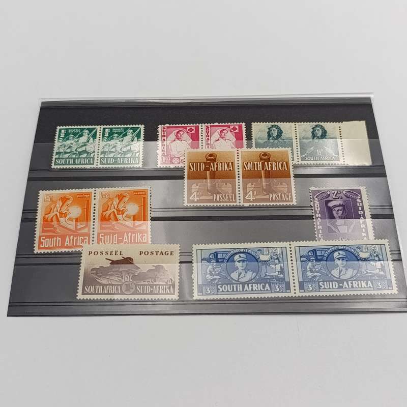 South Africa SACC 87-94 unhinged mint stamps (pairs & singles)