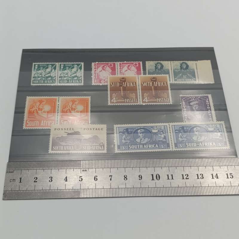 South Africa SACC 87-94 unhinged mint stamps (pairs & singles)