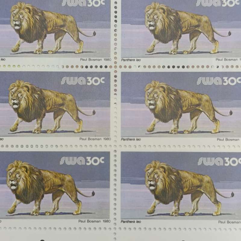 SWA  SACC 371-374  Set of full sheets mint  reprints