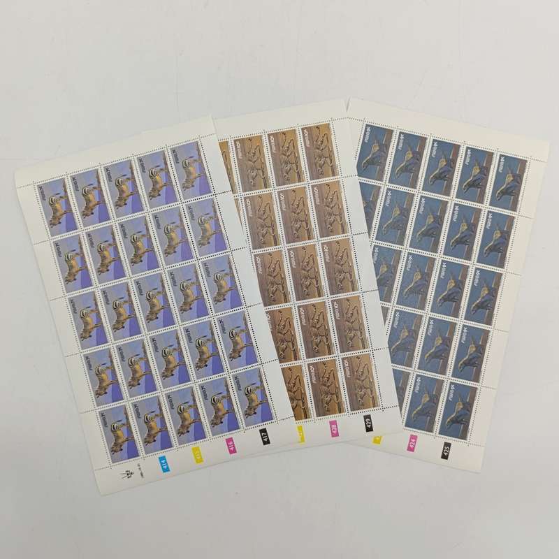 SWA SACC 358-374 Full page mint set - 3rd decimal definitive series