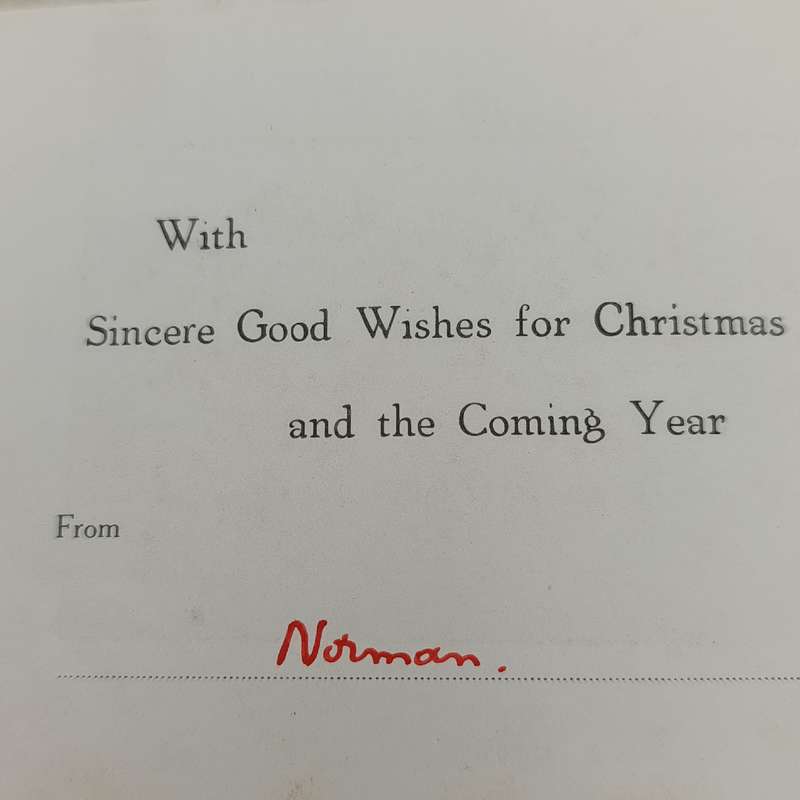 Iraq in British Occupation - Secretariat of H.E The High Commissioner Baghdad 1928 Christmas