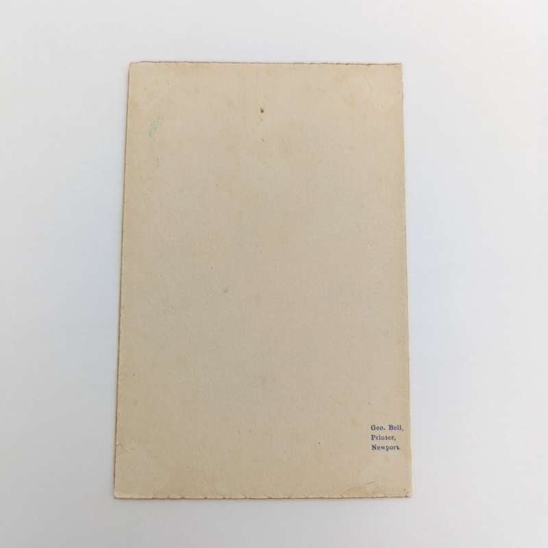 Royal Gloucestershire Hussars Yeomanry 20th annual invitation Ball card - Friday, February 5th, 1909