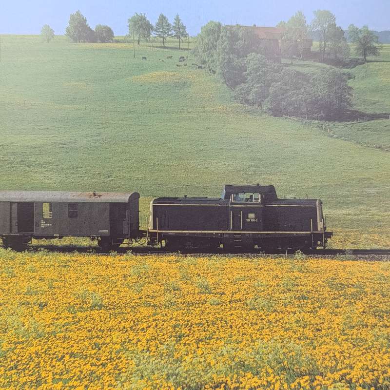 1985  German Railway themed calendar