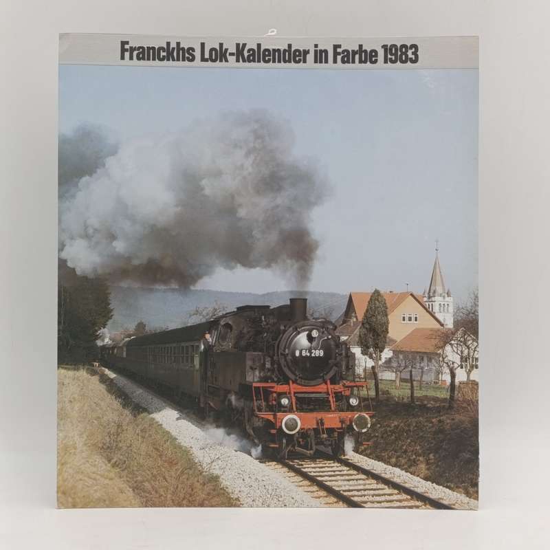 1983 German Railway themed calendar