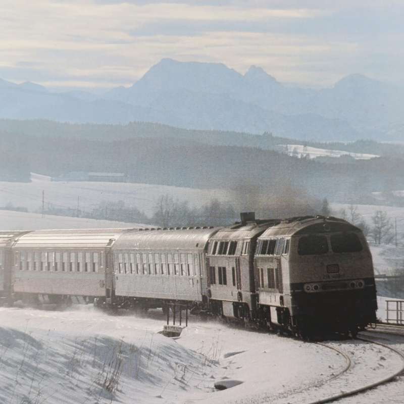 1983 German Railway themed calendar