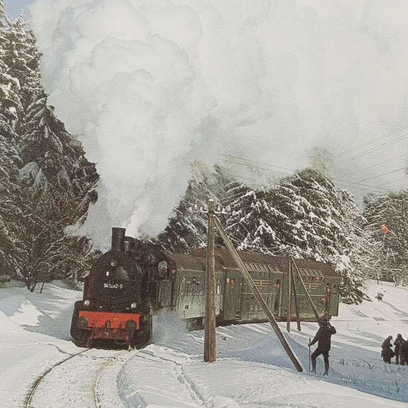 1980 German Railway themed calendar