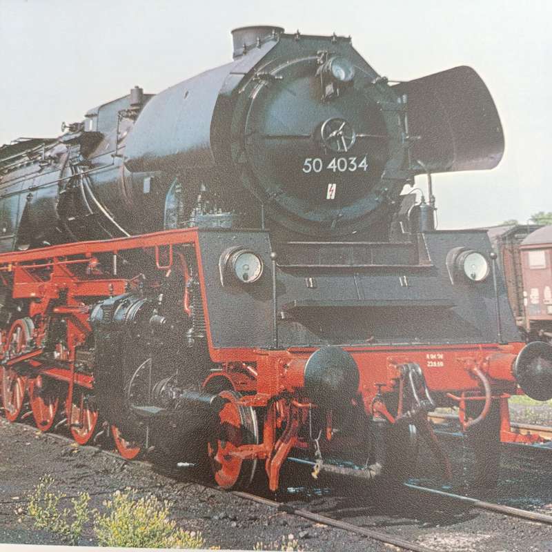 1980 German Railway themed calendar