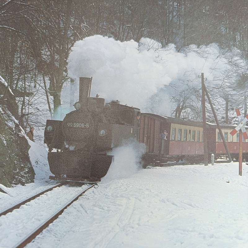 1980 German Railway themed calendar