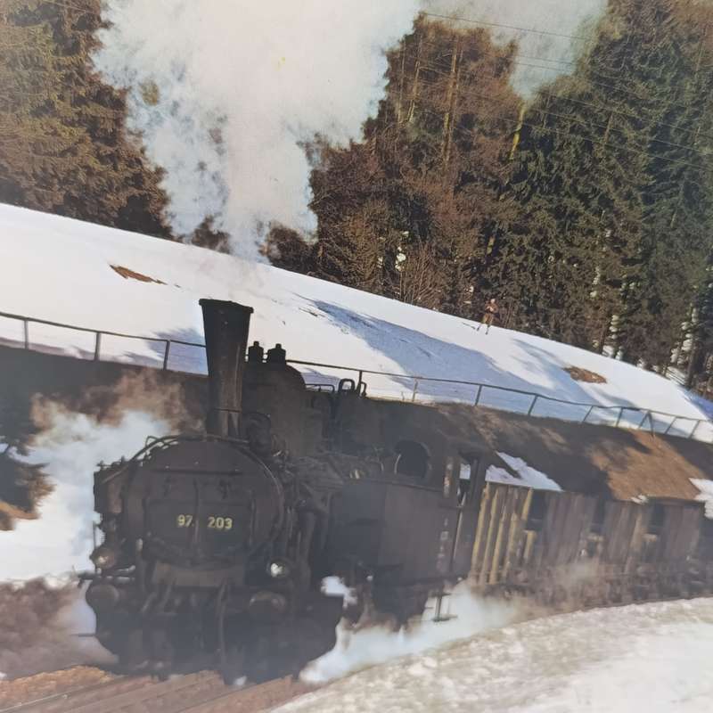 Vintage German Railways calendar - date only - no year or day