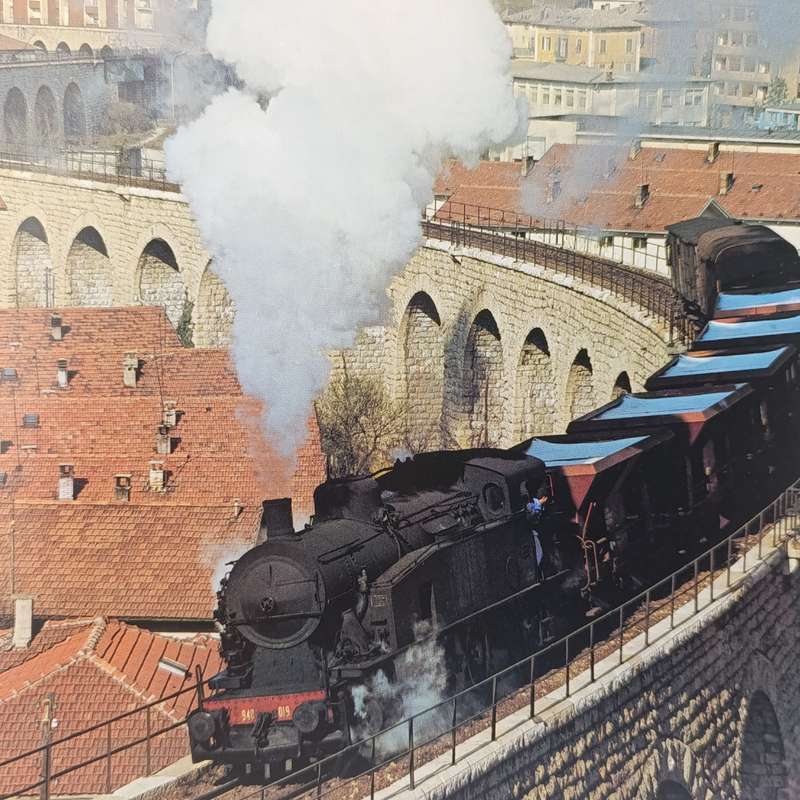 Vintage German Railways calendar - date only - no year or day