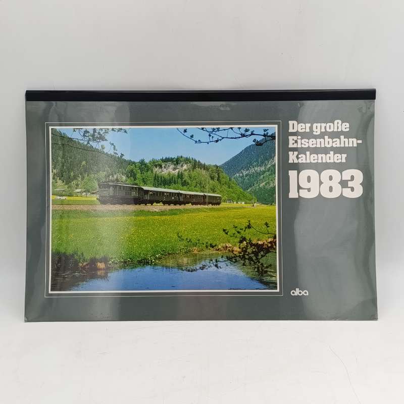 1983 German Railway themed calendar