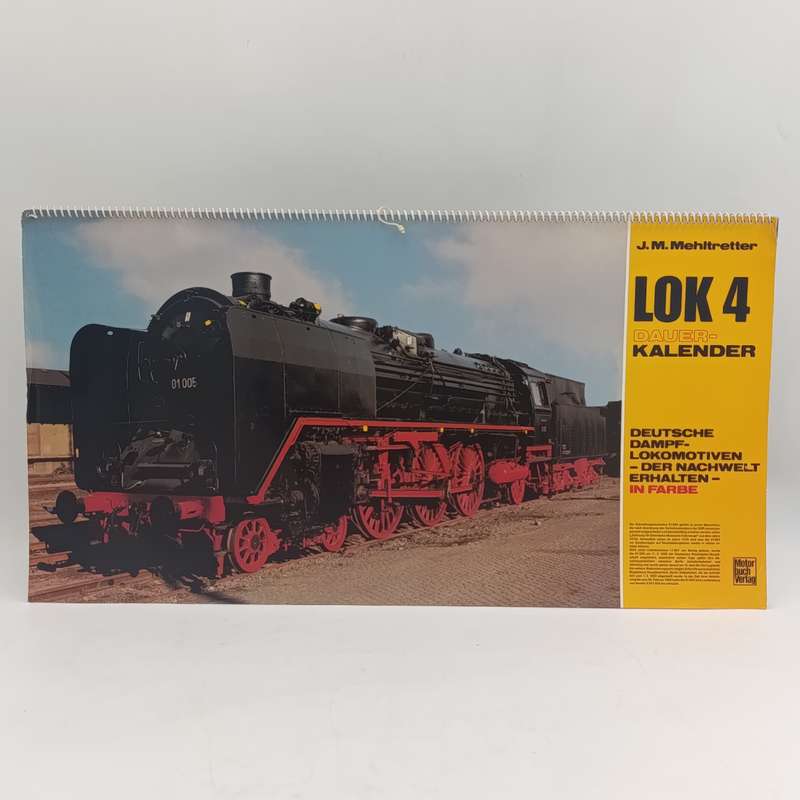 Vintage German Railways calendar - date only - no year or day