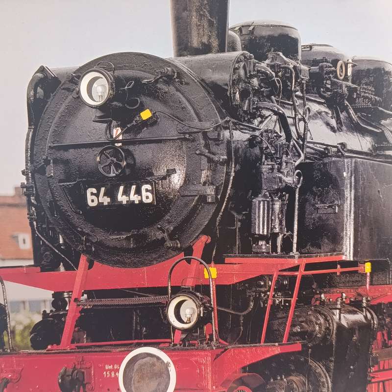 Vintage German Railways calendar - date only - no year or day