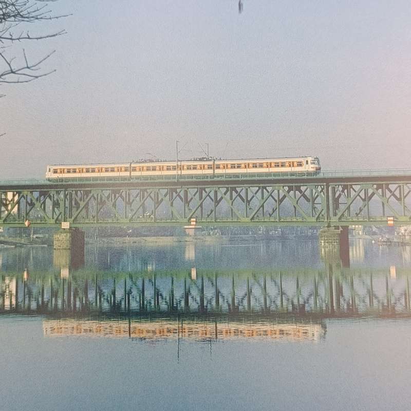 1985 German Railway themed calendar