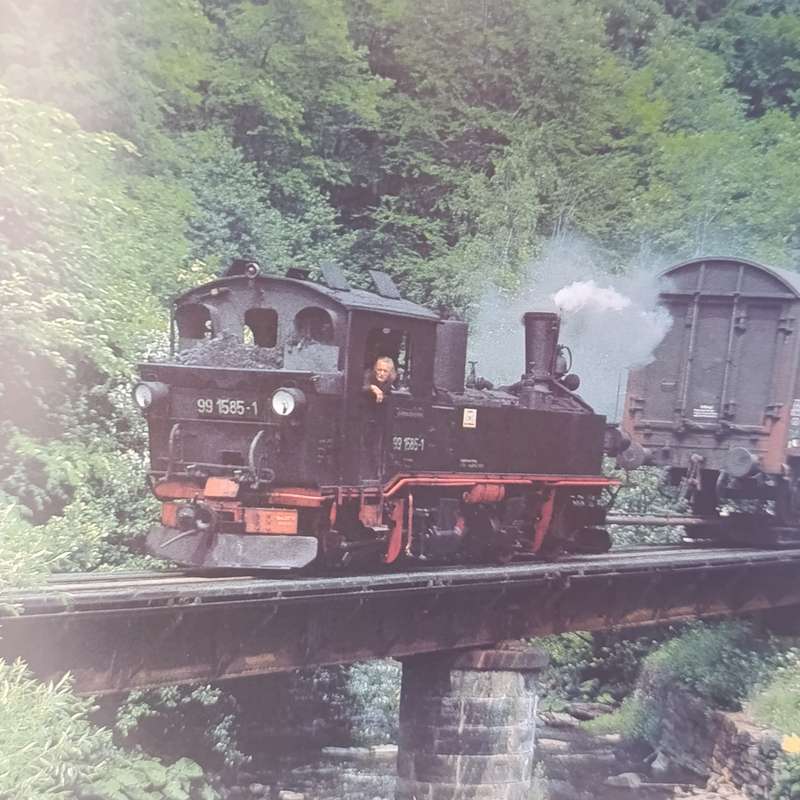 1985 German Railway themed calendar