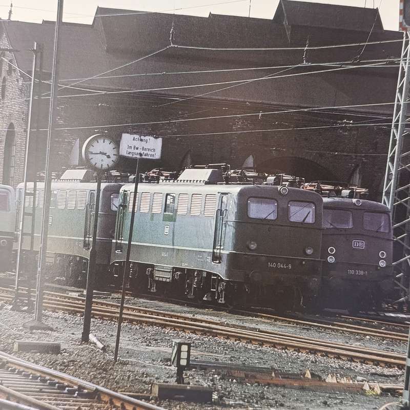 1985 German Railway themed calendar