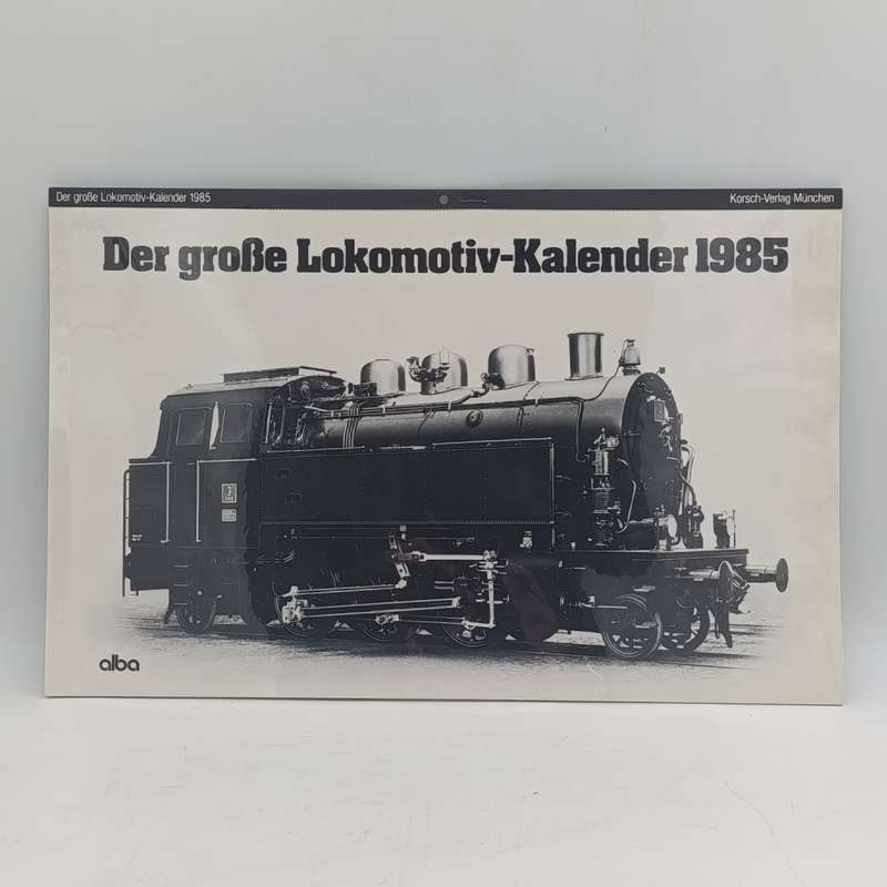 1985 German Railway themed calendar