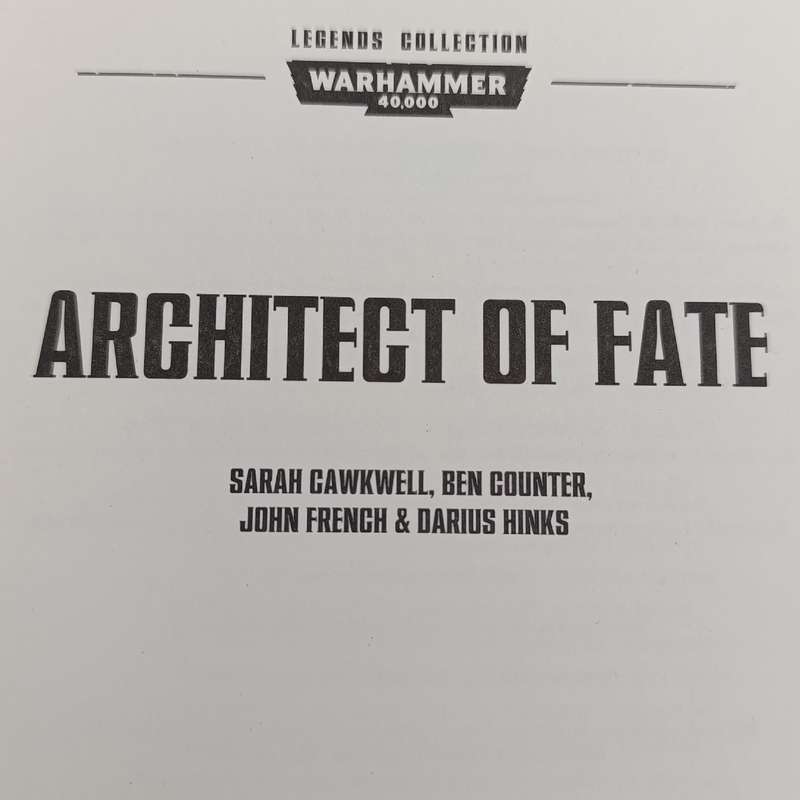 Warhammer #61 Architect of fate
