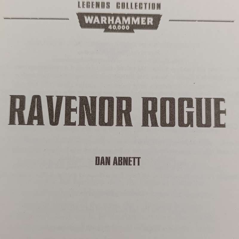 Warhammer #73 Rawenor Rogue by Dan Abnett