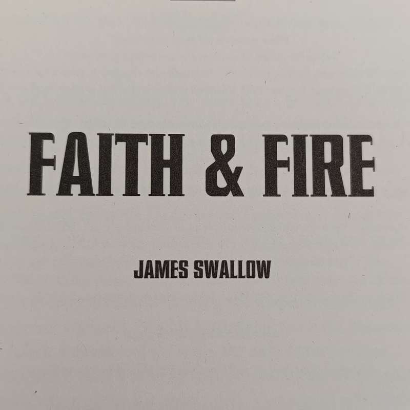 Warhammer #76 Faith and Fire by James Swallow