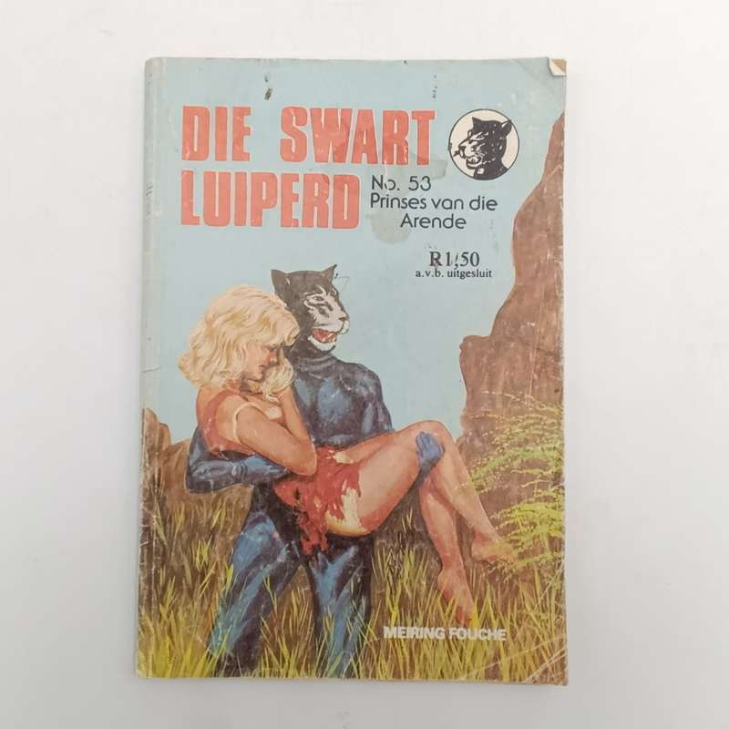 Afrikaans vintage storybook - Die Swart Luiperd no 53