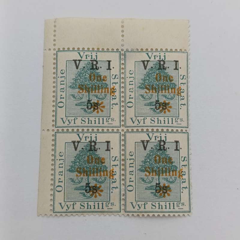 Orange River colony SACC 83 Block of 4 mint