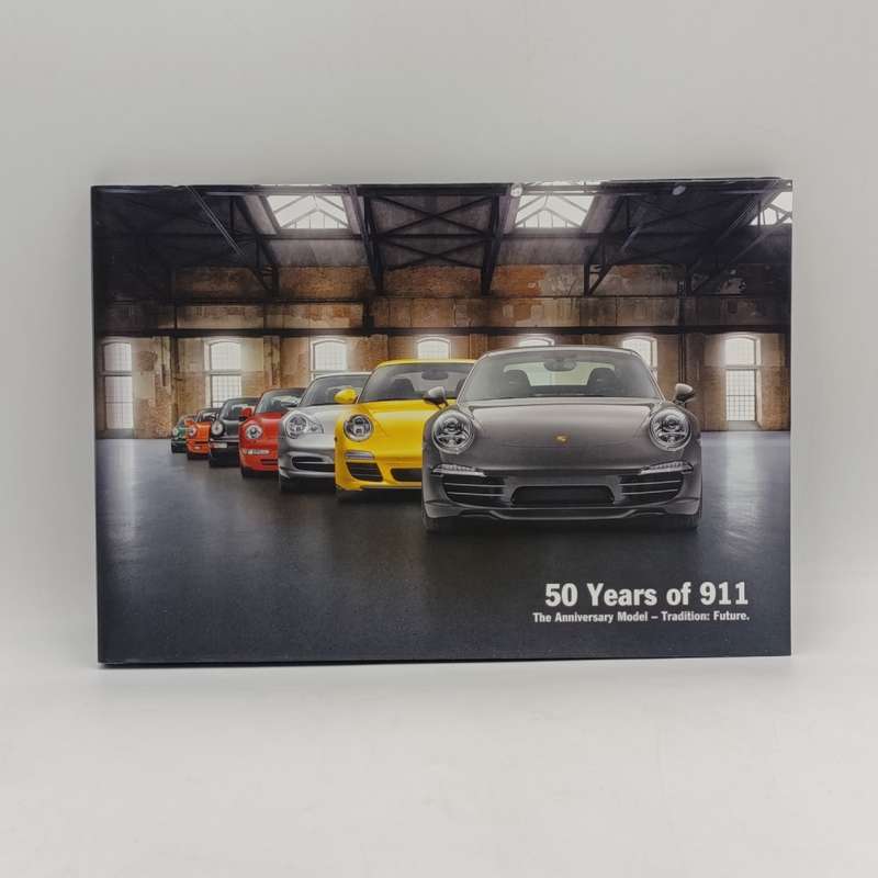 Original Porsche 911  50 years anniversary book