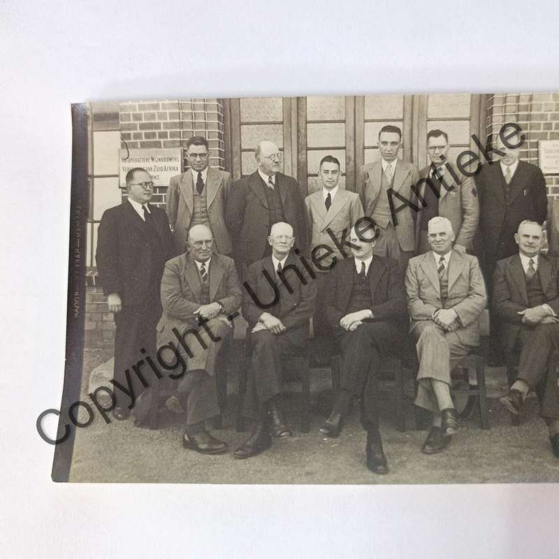 Photo taken of top structure at KWV Paarl - 1930/40