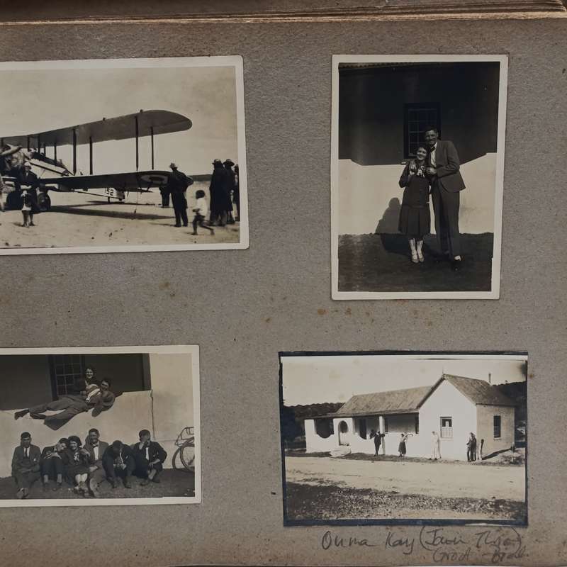 Book with over 60 vintage photos - Groot Brakrivier mentioned - Van Wyk family