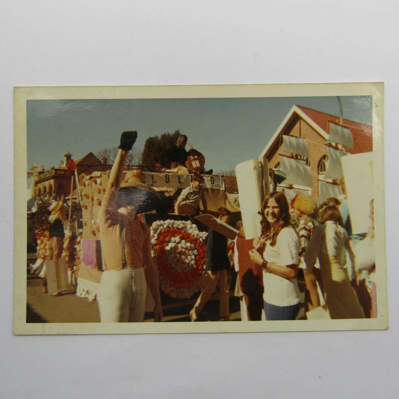 Vintage Photo of the Zululand float at the Azeala festival 1950/60's period