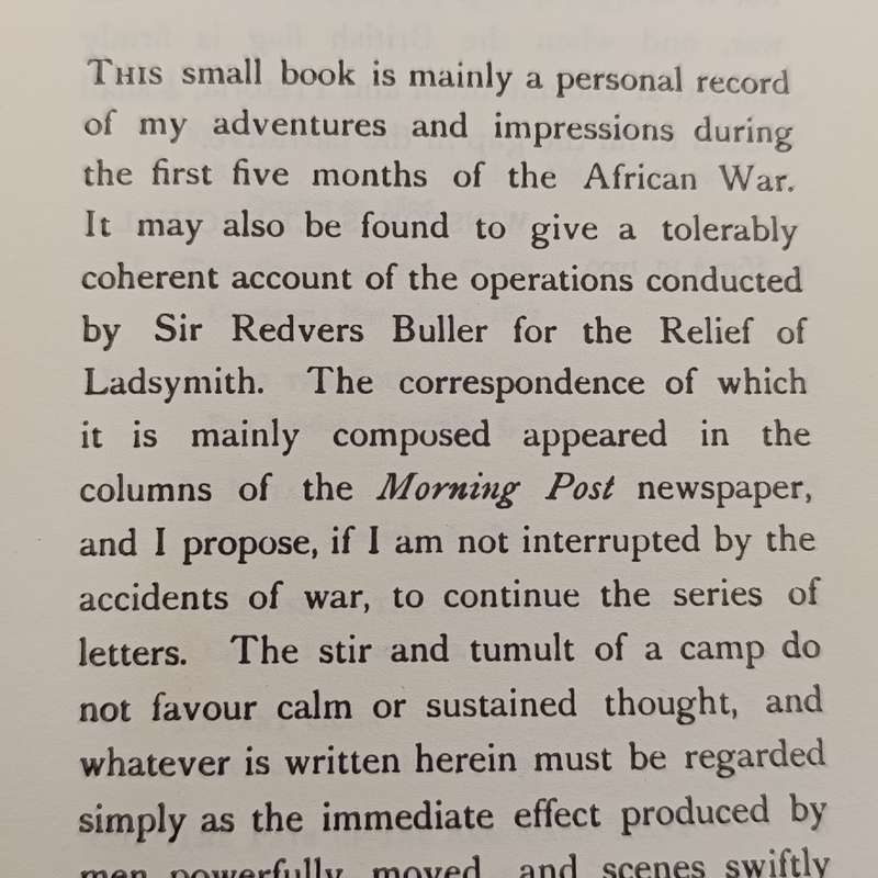 London to Ladysmith via Pretoria by Winston Spencer Churchill