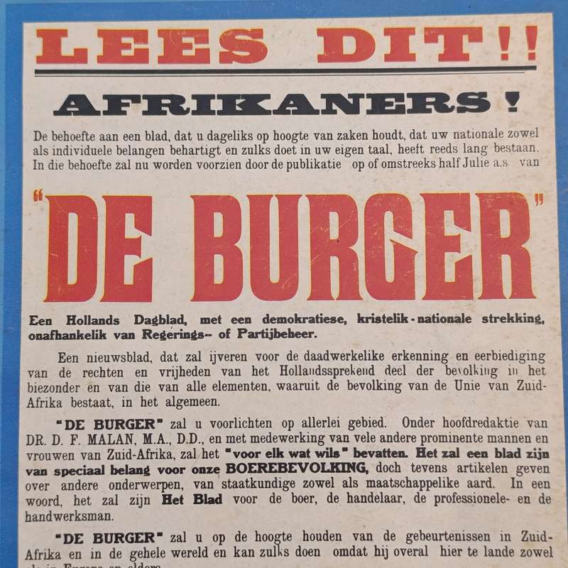 Die Burger 50 Jaar in Beeld bylae 26 Julie 1965