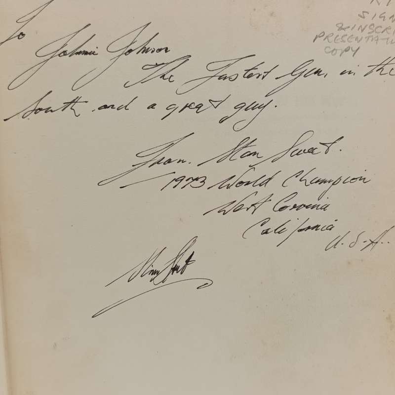 Small Arms of the world - signed and inscribed copy 1973 edition