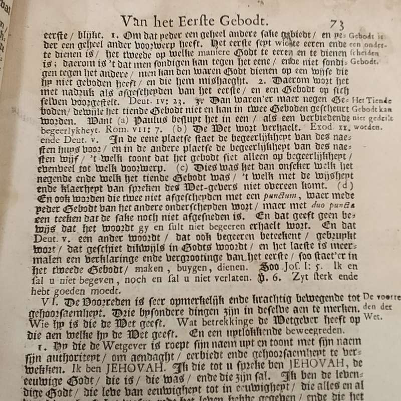 Antique Scripture Study book on the Revelation of John De Redelyke Godtsdienst deel 2