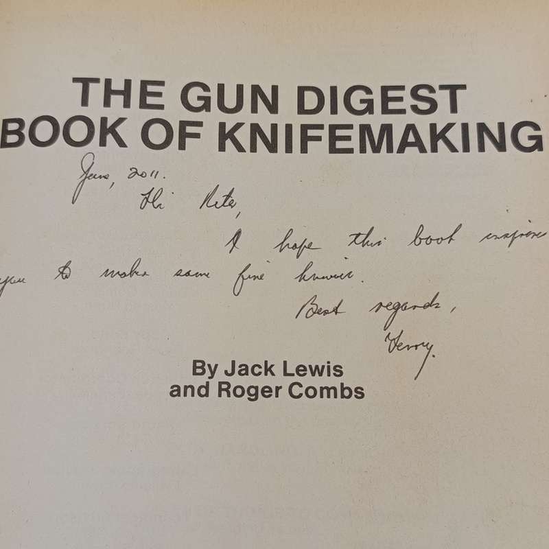 Gun digest book of Knifemarking - Lewis & Combs 1989