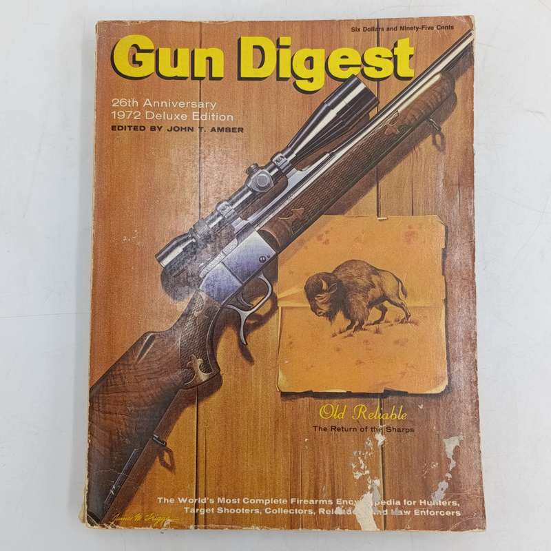 1972 Deluxe edition Gun Digest - by John Amber